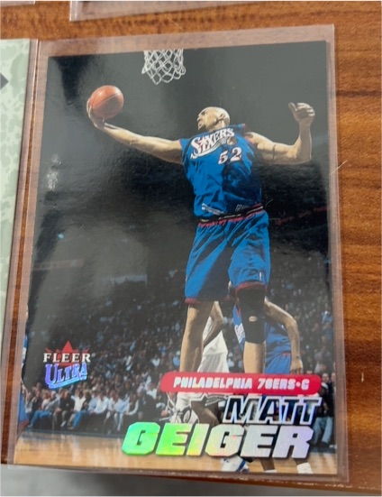 2000-01 Fleer Ultra #148 Matt Geiger — front