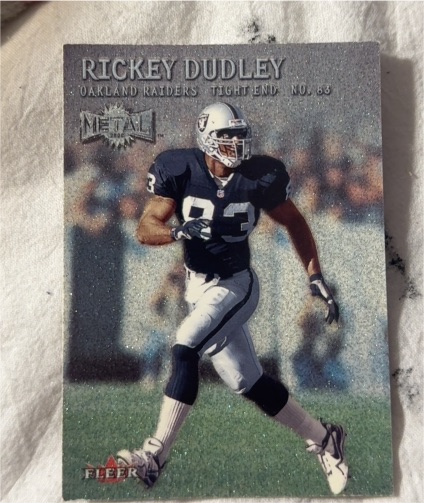 2000 Fleer Metal #90 Rickey Dudley — front