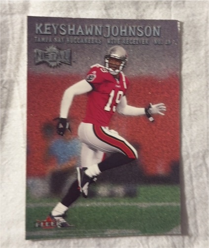 2000 Fleer Metal #153 Keyshawn Johnson — front