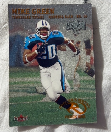 2000 Fleer Metal #245 Mike Green — front