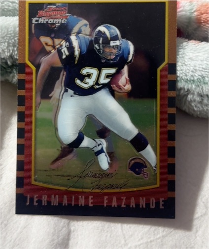 2000 Bowman Chrome #31 Jermaine Fazande — front