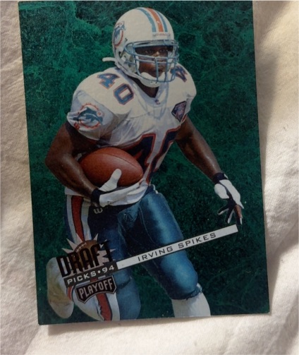 1994 Playoff Contenders #107 Irving Spikes — front
