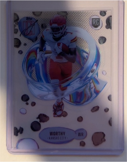 2024 Topps Signature Class #F-8 Xavier Worthy — front