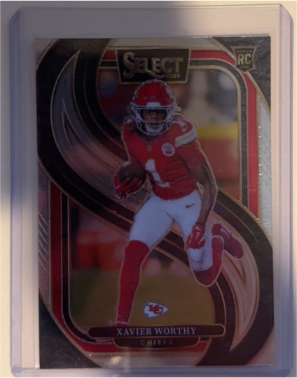 2024 Panini Select #32 Xavier Worthy — front