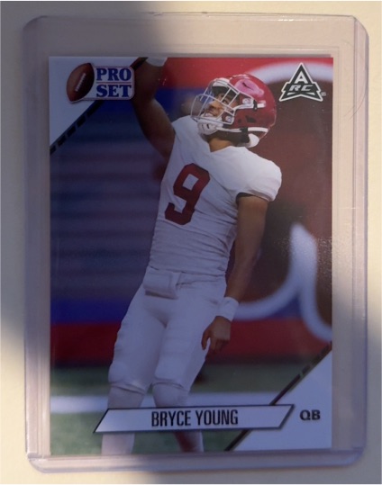 2021 Leaf Pro Set #01 Bryce Young — front