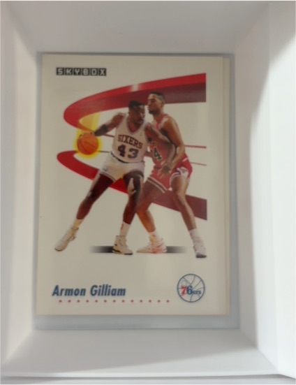 1991-92 SkyBox #214 Armon Gilliam — front