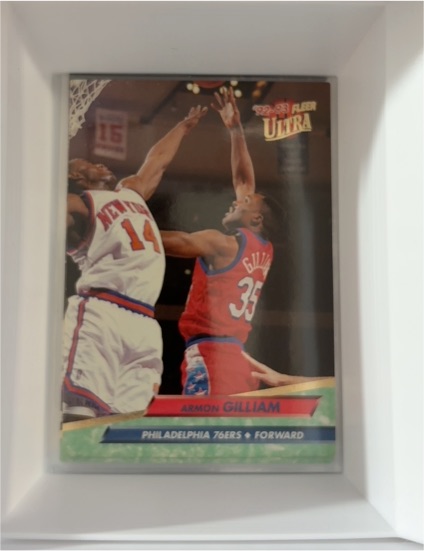 1992-93 Fleer Ultra #138 Armon Gilliam Philadelphia 76ers — front