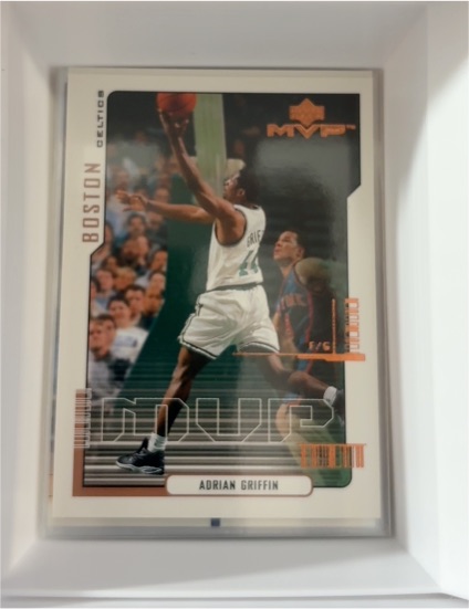 2000-01 Upper Deck MVP #11 Adrian Griffin — front