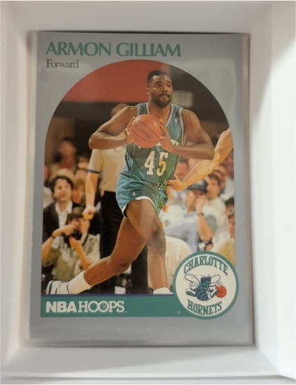1990-91 NBA Hoops #54 Armon Gilliam — front