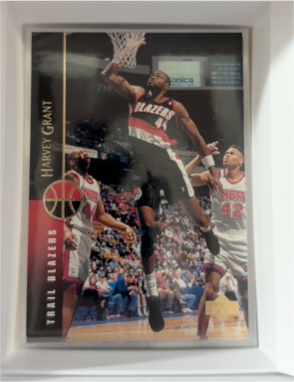 1994-95 Upper Deck #122 Harvey Grant — front