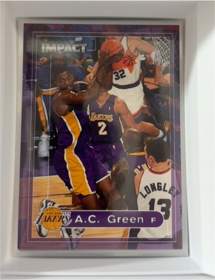 1999-00 SkyBox Impact #157 A.C. Green — front