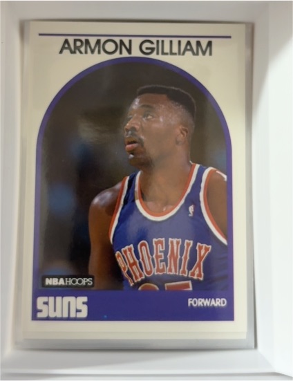 1989-90 NBA Hoops #64 Armon Gilliam — front