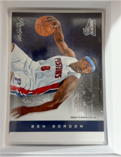 2012-13 Panini Prestige #57 Ben Gordon — front