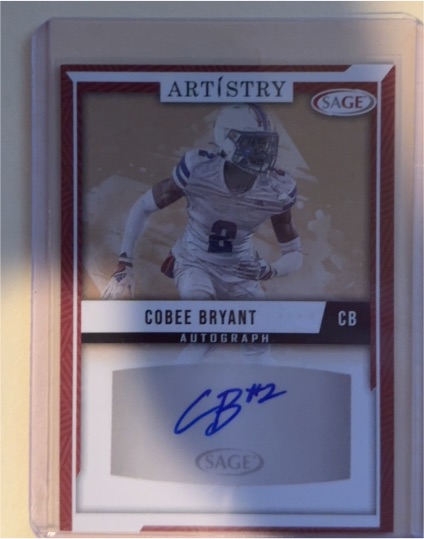 2024 Sage Artistry #ART-CB4 Cobee Bryant — front