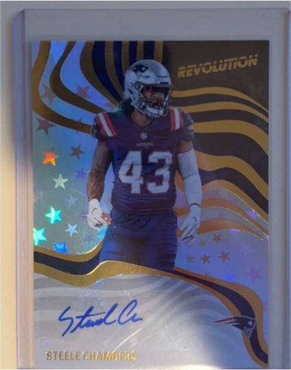 2025 Panini Revolution #RSA-97 Steele Chambers — front