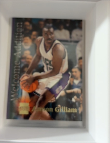 1996-97 Topps Stadium Club Welcome Additions #WA2 Armon Gilliam — front