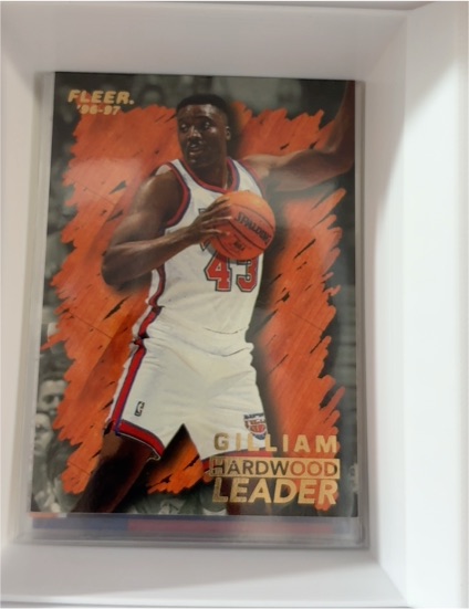 1996-97 Fleer Hardwood Leader #136 Armon Gilliam — front