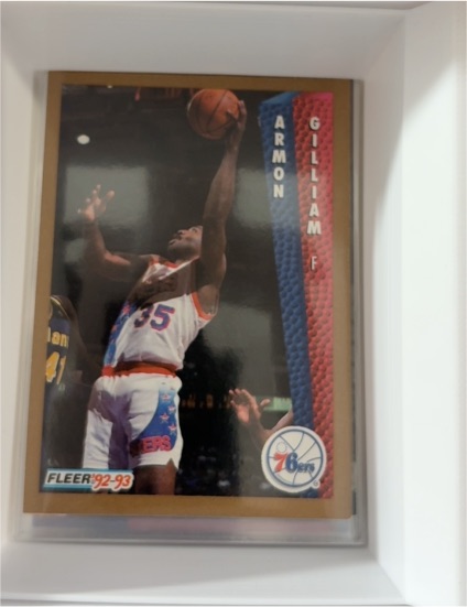 1992-93 Fleer #169 Armon Gilliam — front