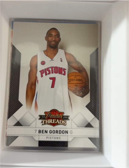 2009-10 Panini Threads #7 Ben Gordon — front