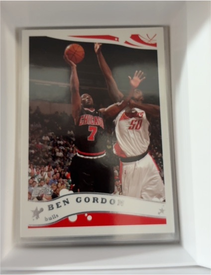 2005-06 Topps #7 Ben Gordon — front