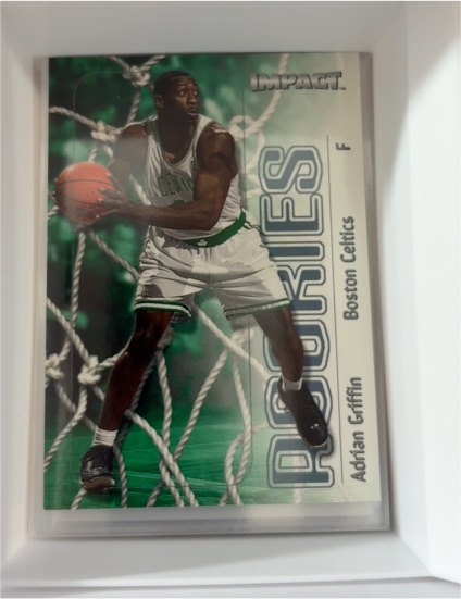 1999-00 Skybox Impact #119 Adrian Griffin — front
