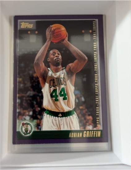 2000-01 Topps #61 Adrian Griffin — front