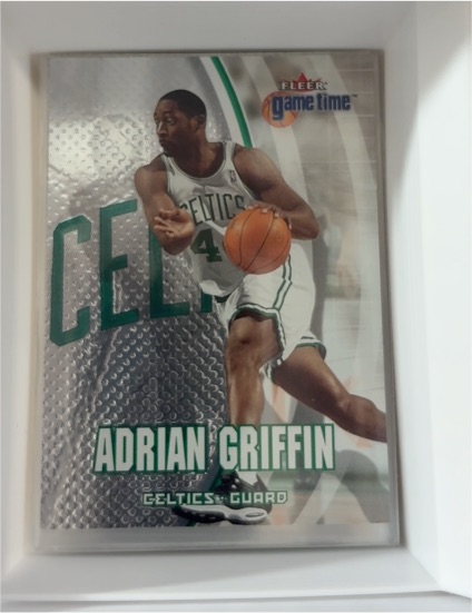 2000-01 Fleer Game Time #65 Adrian Griffin — front