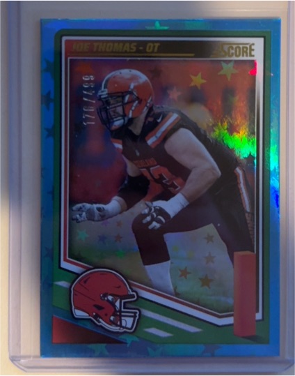 2025 Panini Score #59 Joe Thomas — front