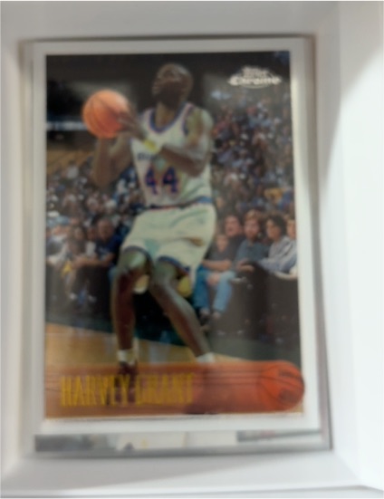 1996-97 Topps Chrome #196 Harvey Grant — front