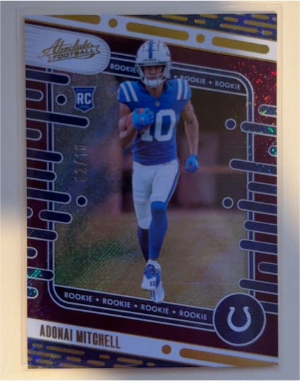 2024 Panini Absolute #151 Adonai Mitchell — front