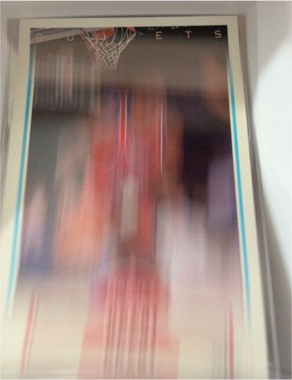 1990 Unknown Houston Rockets Basketball Card — front