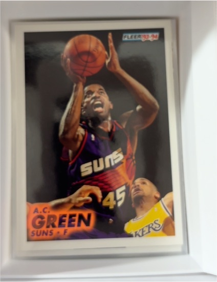 1993-94 Fleer #357 A.C. Green — front