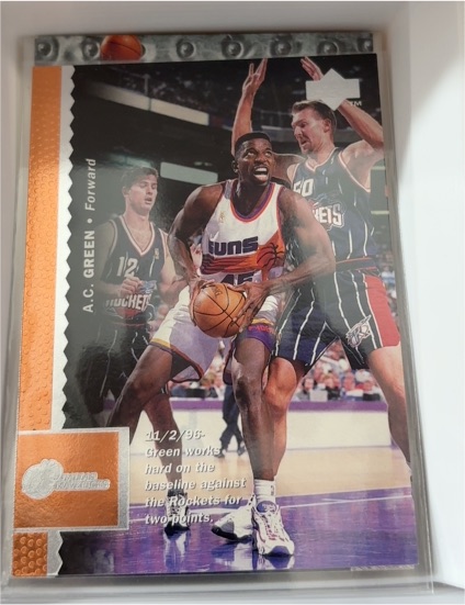 1996-97 Upper Deck #278 A.C. Green — front