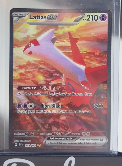 2024 Pokémon Latias EX 239/191 — front