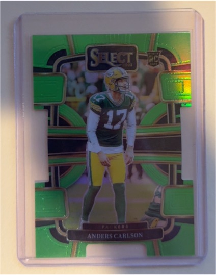2023 Panini Select #36 Anders Carlson — front