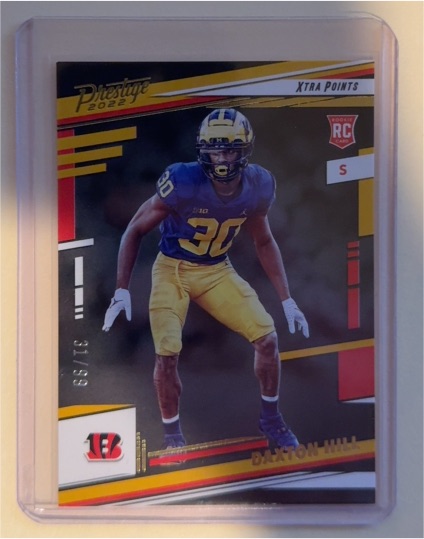2022 Panini Prestige #342 Daxton Hill — front