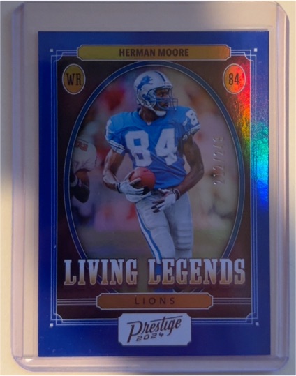 2024 Panini Prestige Living Legends #LL-HME Herman Moore — front