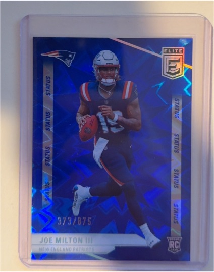 2024 Panini Donruss Elite #115 Joe Milton III Status Explosion — front