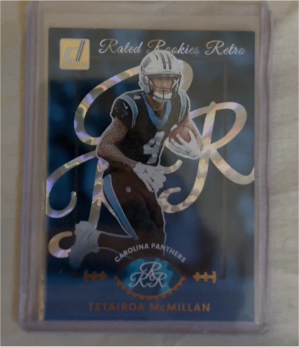 2025 Panini Donruss Rated Rookies Retro #3 Tetairoa McMillan — front