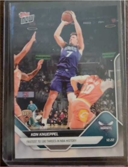 2025 Topps Now #97 Kon Knueppel — front