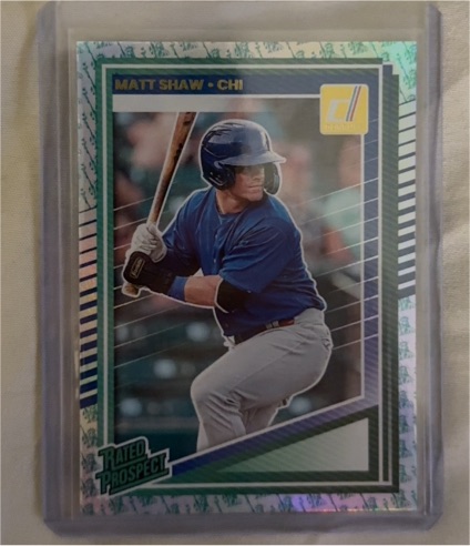 2025 Donruss #143 Matt Shaw — front