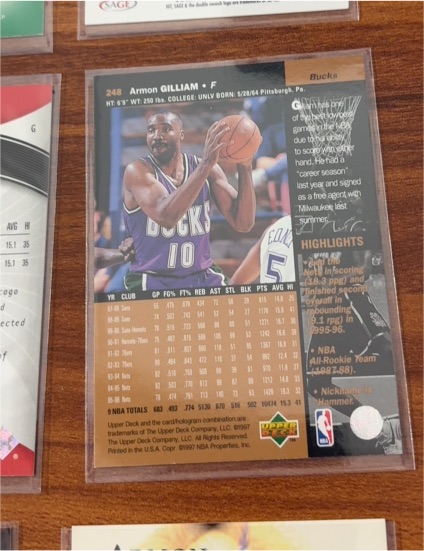 1996 Upper Deck #248 Armon Gilliam — front