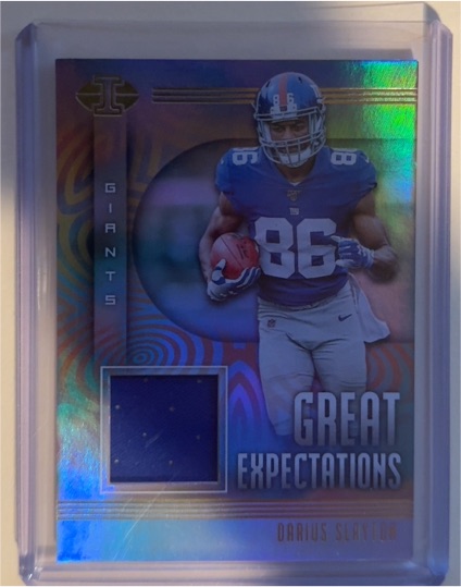 2019 Panini Illusions #GE-DSL Darius Slayton — front
