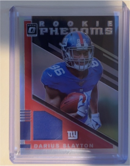 2019 Donruss Optic Rookie Phenoms #RP38 Darius Slayton — front