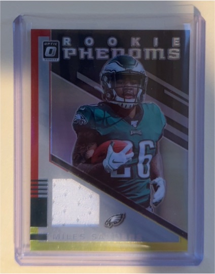 2019 Panini Donruss Optic Rookie Phenoms #RP22 Miles Sanders — front