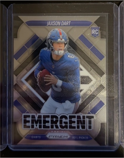 2025 Panini Prizm #6 Jaxson Dart Emergent Rookie — front