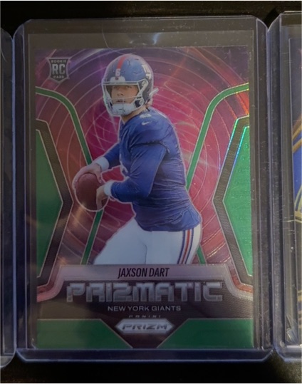 2025 Panini Prizm Prizmatic #6 Jaxson Dart Rookie — front