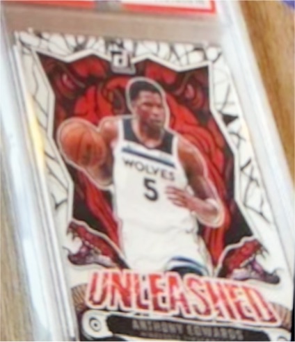2024-25 Panini Donruss #4 Anthony Edwards Unleashed — front