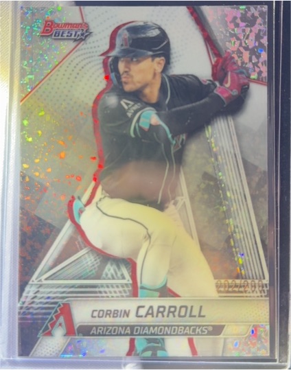 2025 Bowman's Best #8 Corbin Carroll — front