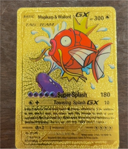 2019 Pokémon #161 Magikarp & Wailord GX — front